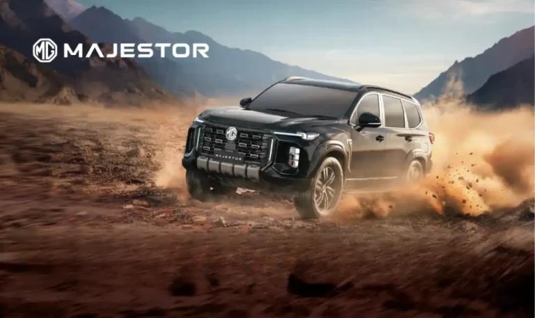 Image for 2026 MG Majestor Revealed: Bookings Open at ₹41,000 | Better Than Toyota Fortuner?