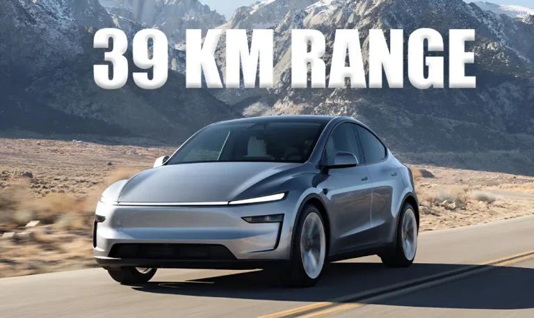 Image for India-Spec Tesla Model Y Top Variant Now Offers 39km Extra Range