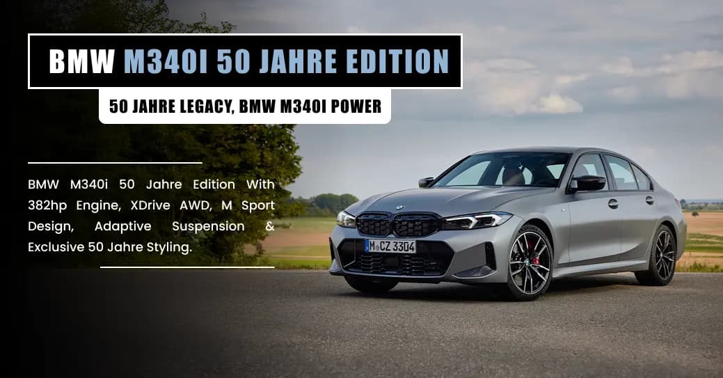 BMW M340i 50 Jahre Edition