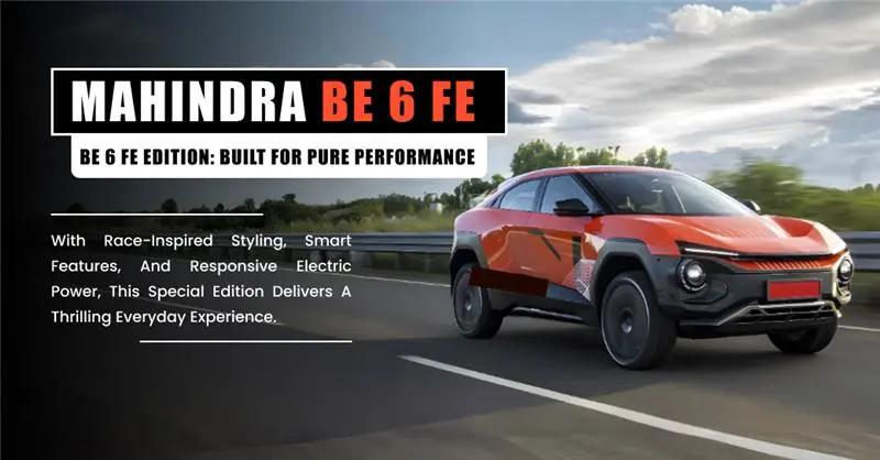Mahindra BE 6 Formula E Edition