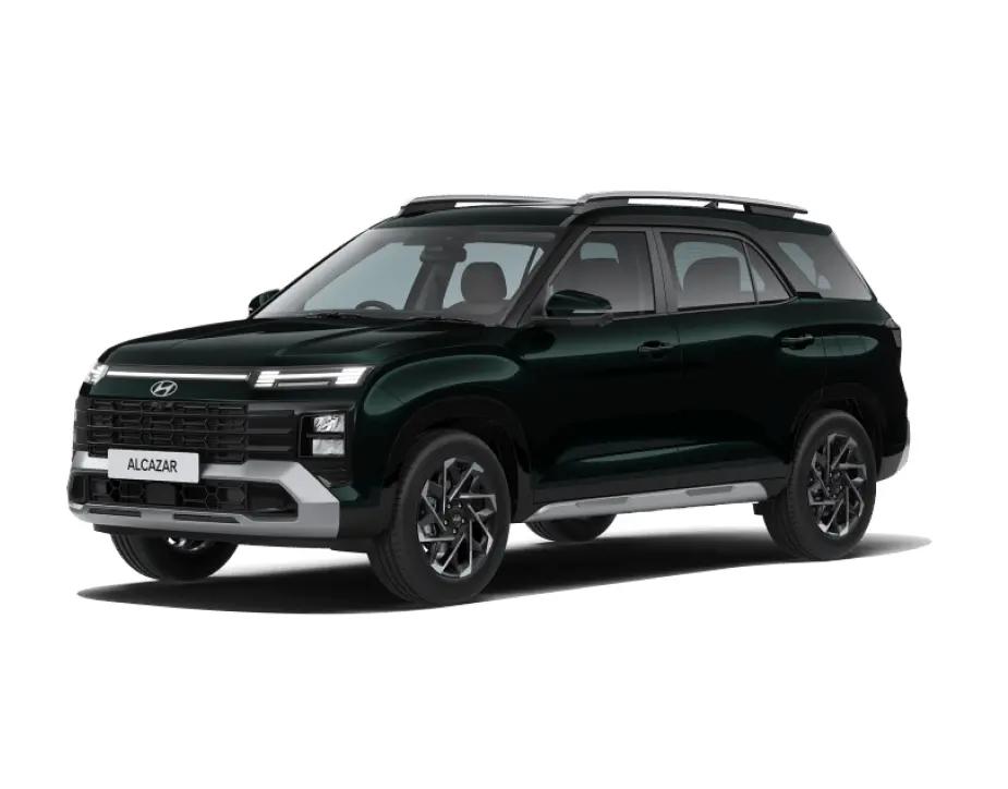 Hyundai Alcazar 1.5 D MT Executive 7 Str - Robust emerald