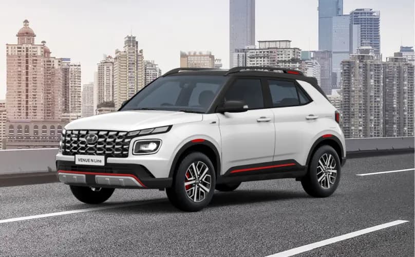Hyundai Venue N Line Price - Variants,  Features, Images & Colours