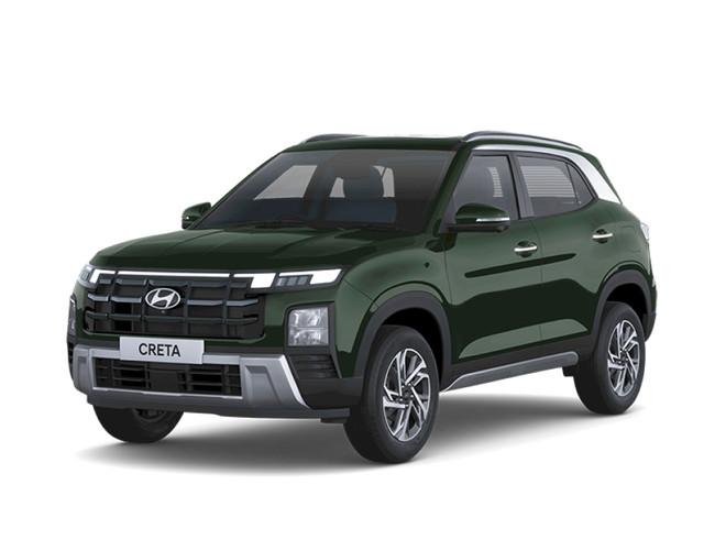 Hyundai Creta in Robust Emerald Pearl