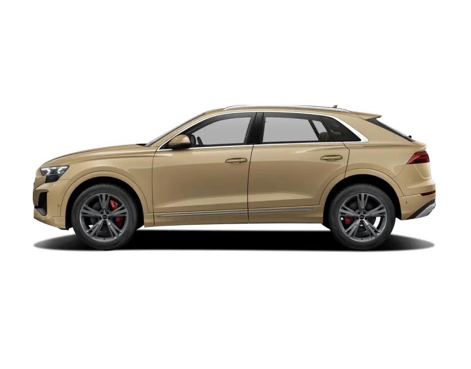 Audi Q8 in Sakhir Gold Metallic