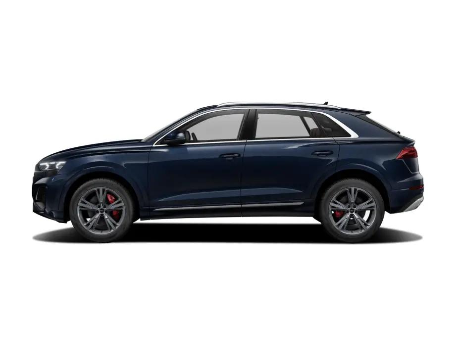 Audi Q8 in Waitomo Blue Metallic