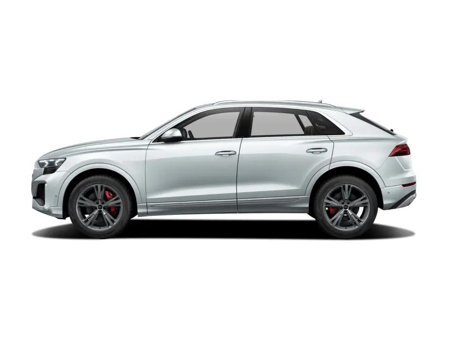 Audi Q8 in Satellite Silver Metallic