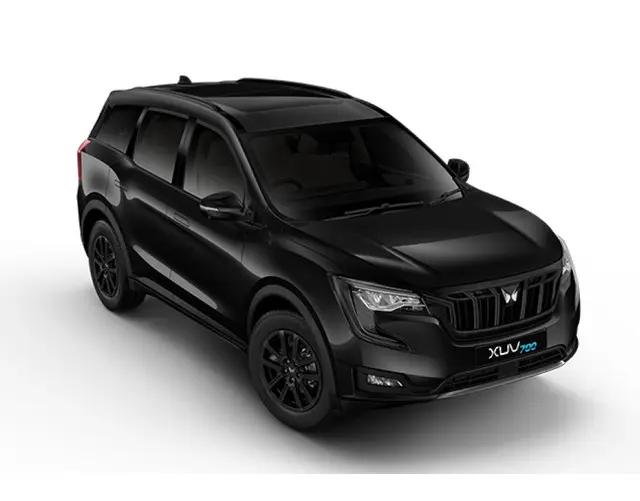 Mahindra XUV 700 AX7 P MT Ebony Edition 7 str - Stealth Black