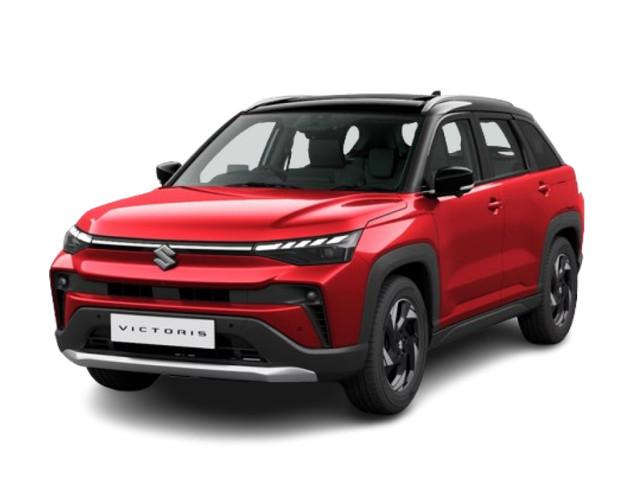 Maruti Suzuki Victoris Zxi (O) eCVT DT - Sizzling Red With Bluish Black Roof