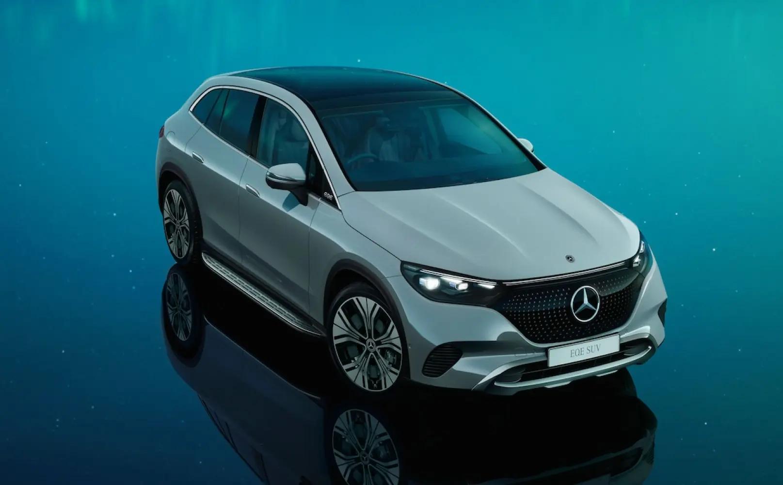 Mercedes-Benz EQE SUV Price - 90 KWH  Battery Capacity, Specs & Images