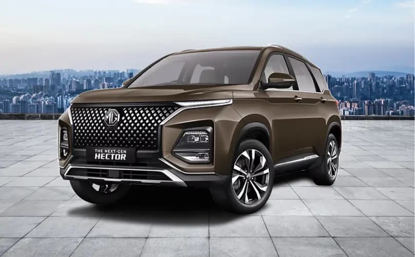 MG Hector Plus Price - 7 Seater SUV,  Features, Images, Colours & Reviews