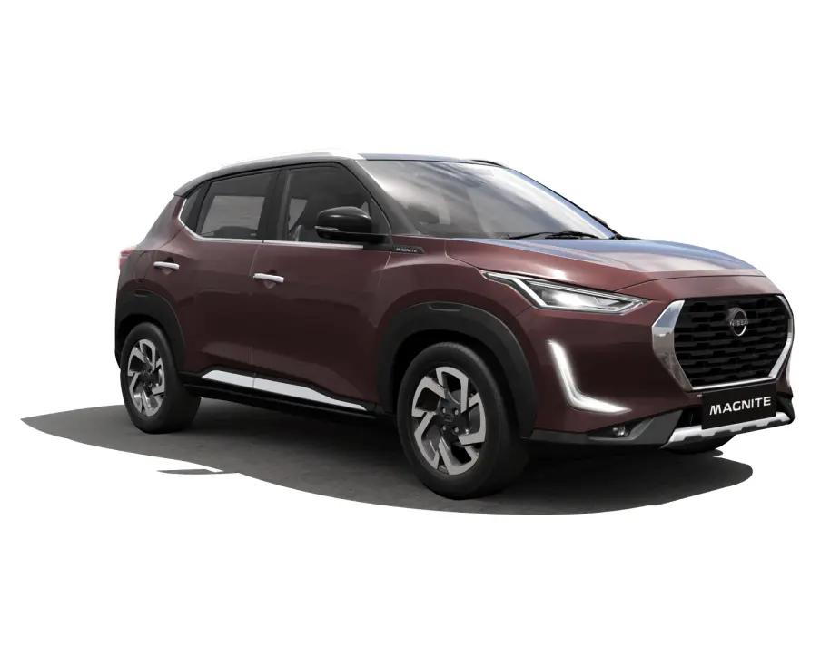 Nissan Magnite 2020 EZ Shift XV DT - Tourmaline Brown & Onyx Black