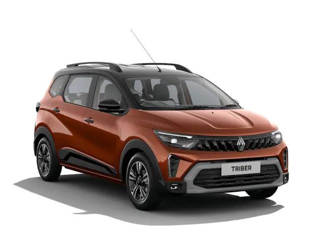 Renault Triber Emotion AMT Daul Tone - Amber Terracotta with Mystery Black Roof