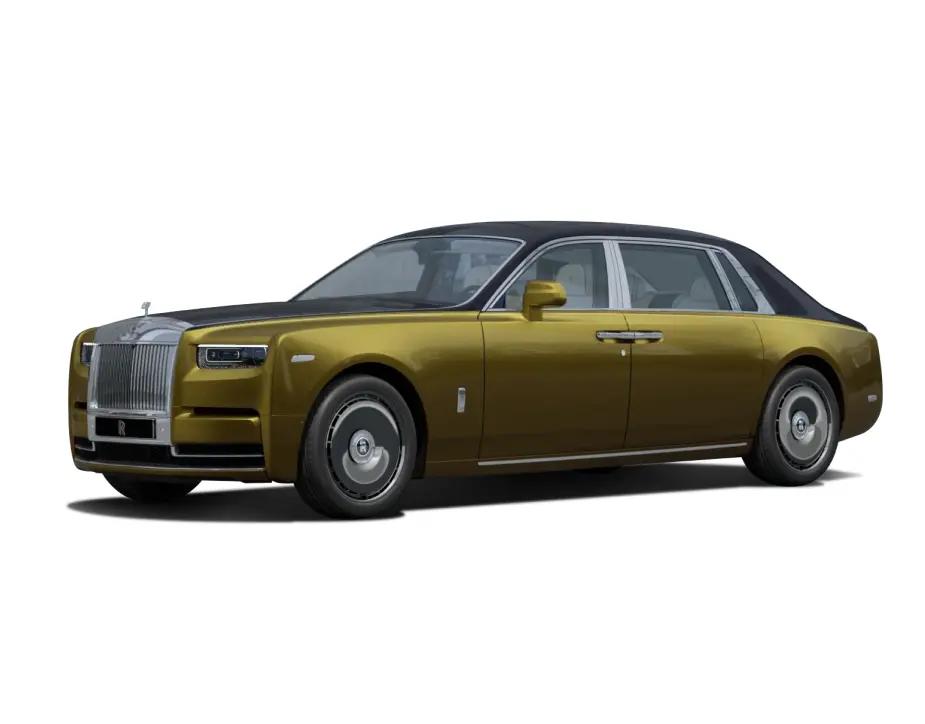 Rolls Royce Phantom Extended Series II - Chartreuse - Black