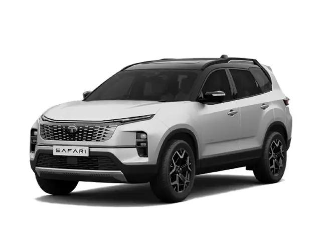 Tata Safari Accomplished X Plus 6 Str AT Petrol - Pristine White with Dual Tone