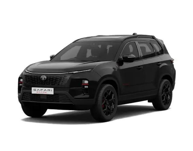 Tata Safari Accomplished Ultra Red 6 Str Dark Petrol - Carbon Black