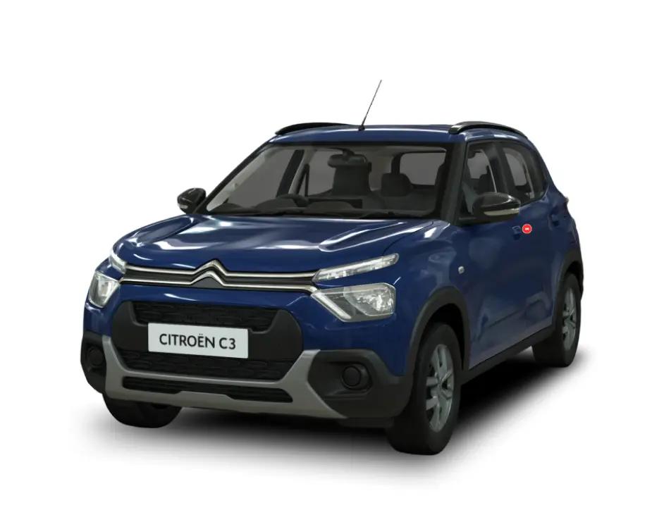Citroen C3 Shine CNG - Cosmo Blue