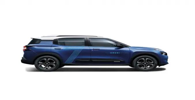 Citroen C3 Aircross Dhoni Edition - Cosmo Blue with Polar White