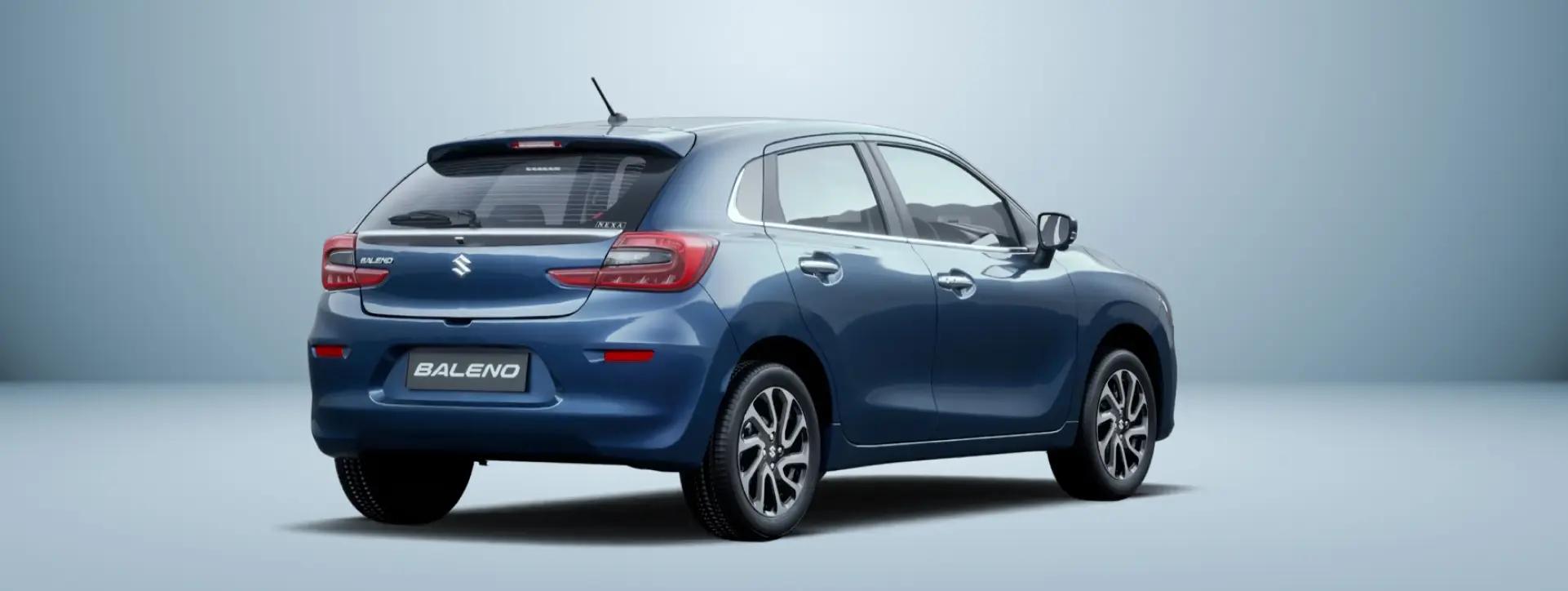 Maruti Suzuki Baleno rear right side view