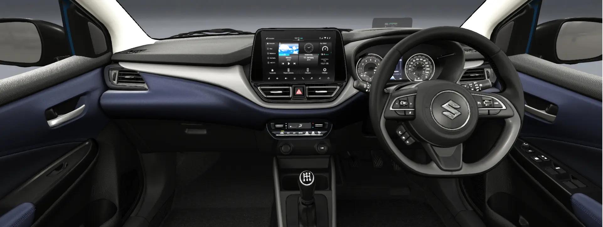 Maruti Suzuki Baleno dashboard