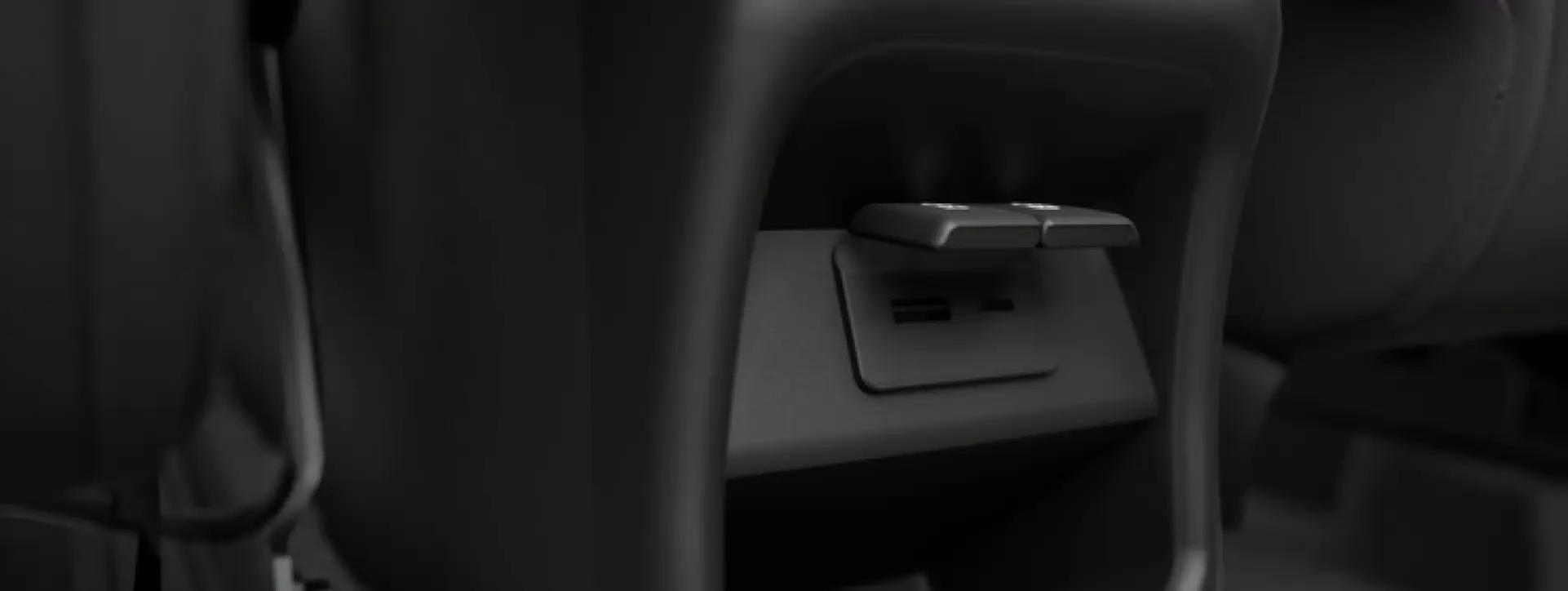 Maruti Suzuki Baleno rear fast charging USB ports