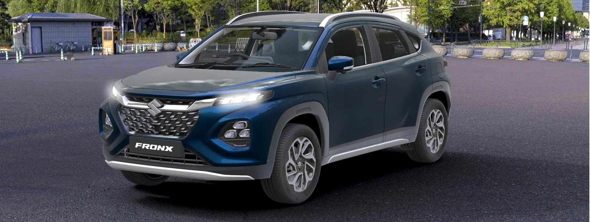 Maruti Suzuki FRONX front left side view