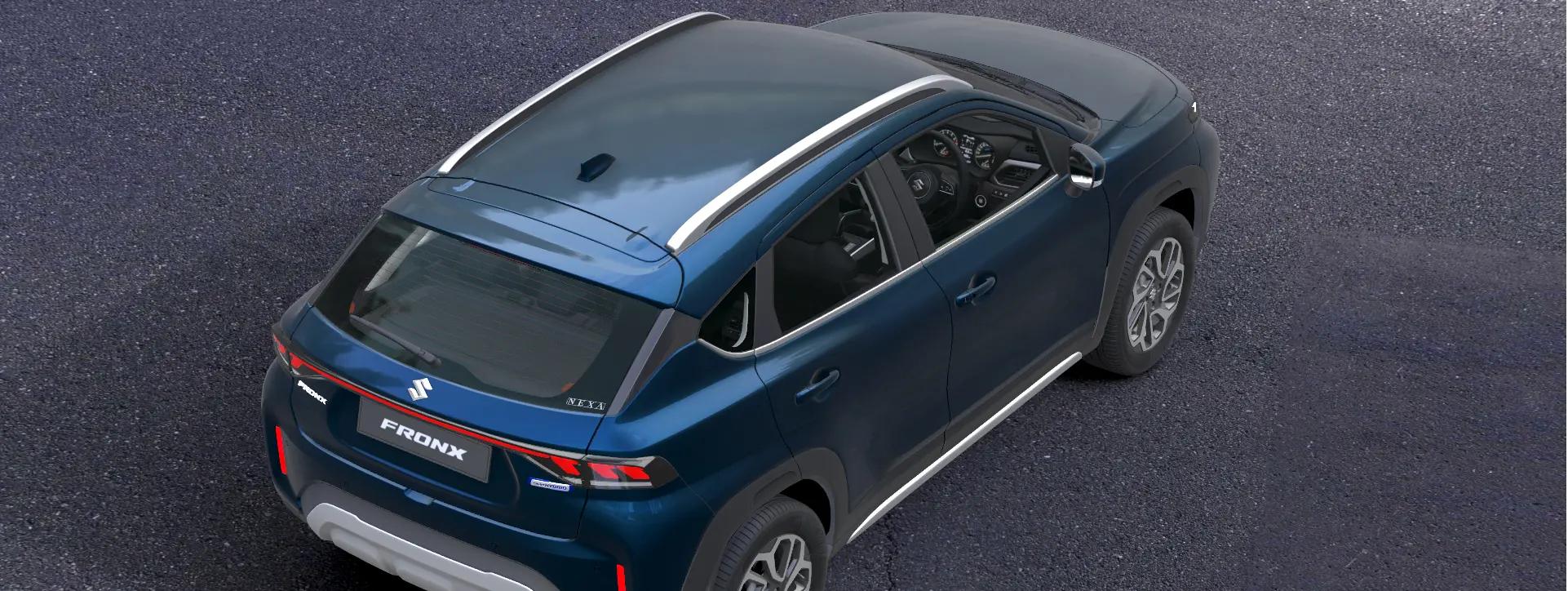 Maruti Suzuki FRONX top side view