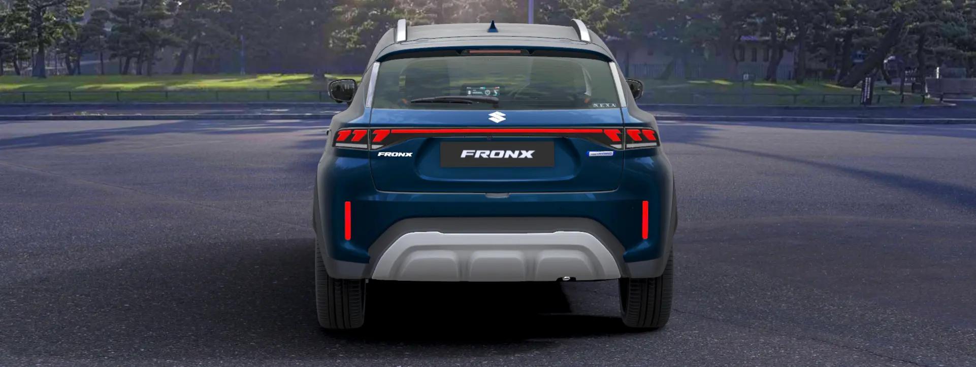 Maruti Suzuki FRONX back side view