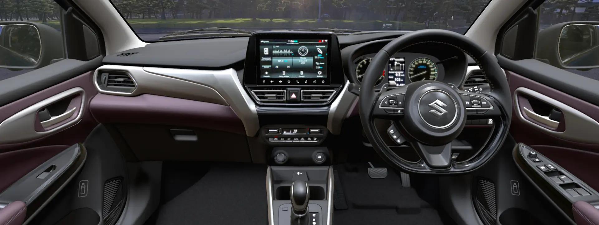 Maruti Suzuki FRONX dashboard