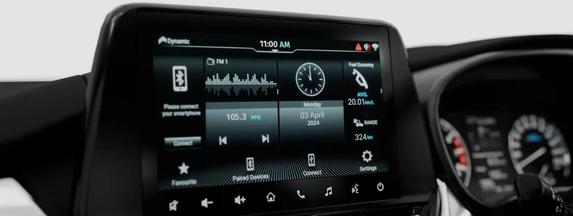 Maruti Suzuki FRONX Infotainment System