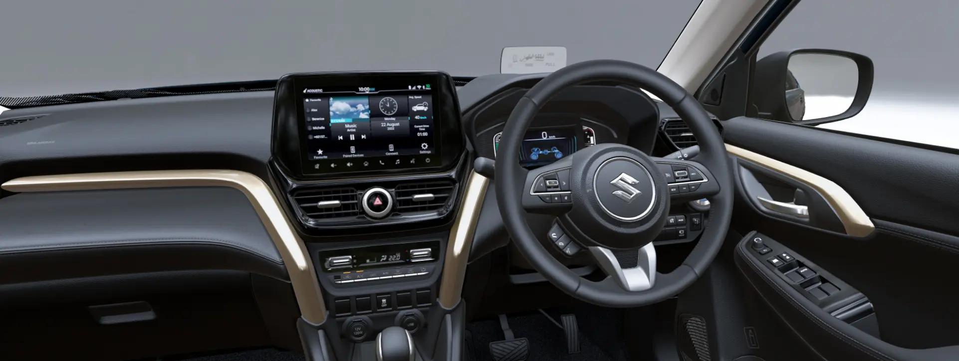 Maruti Suzuki Grand Vitara streeting wheel