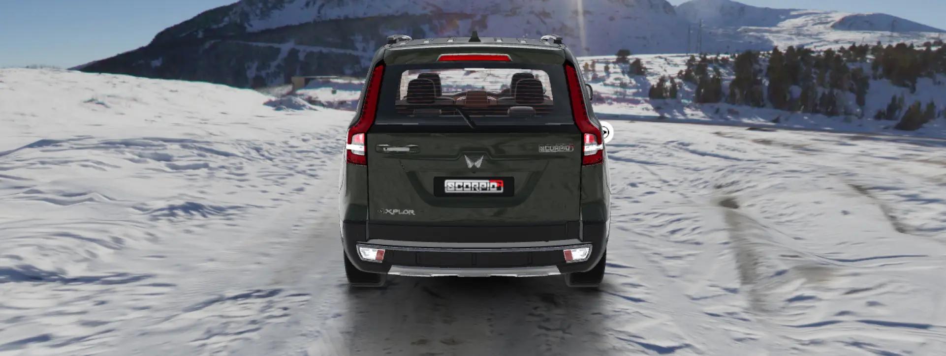 Mahindra Scorpio N Rear View