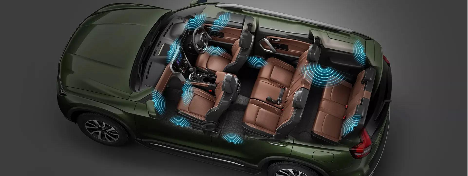 Mahindra Scorpio N Speaker System