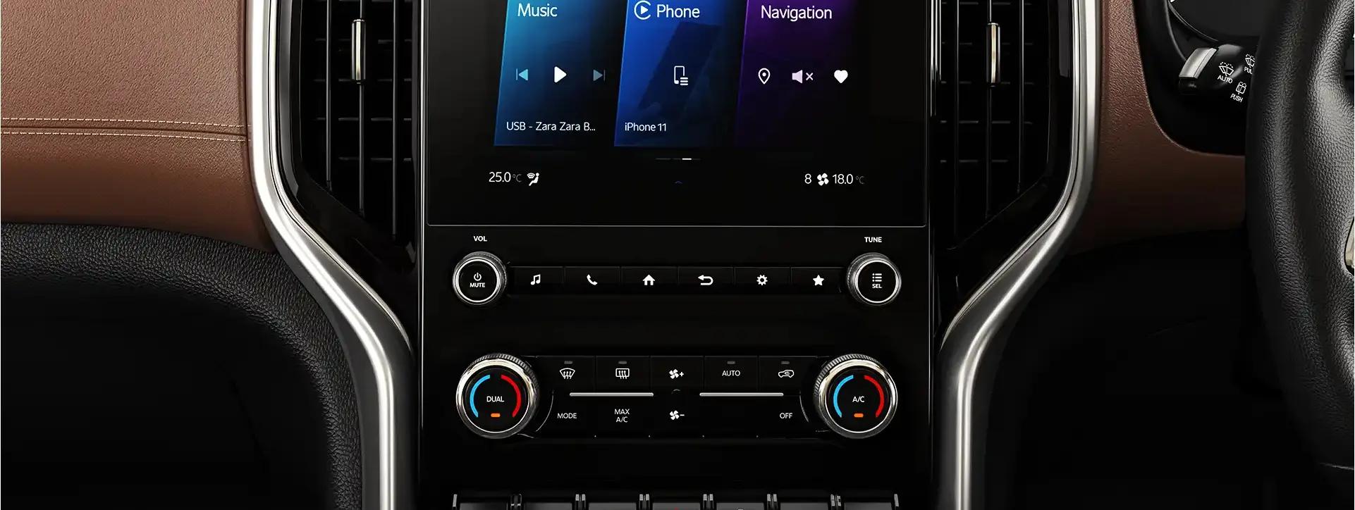 Mahindra Scorpio N Infotainment System