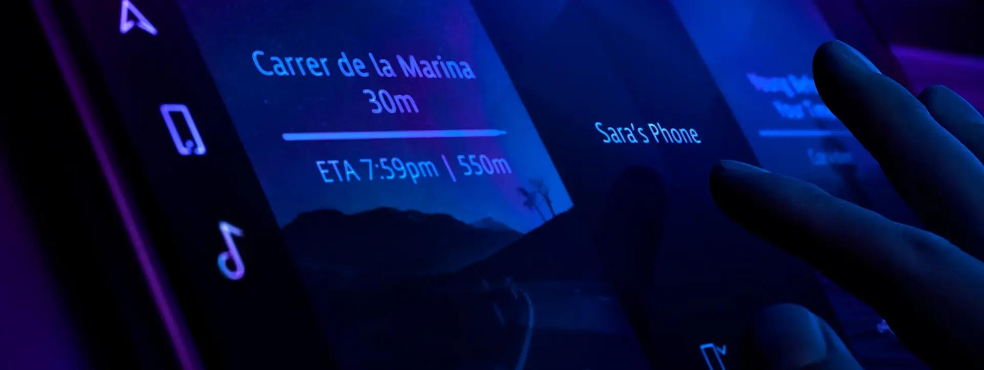 Jaguar F-Pace Infotainment System Main Menu