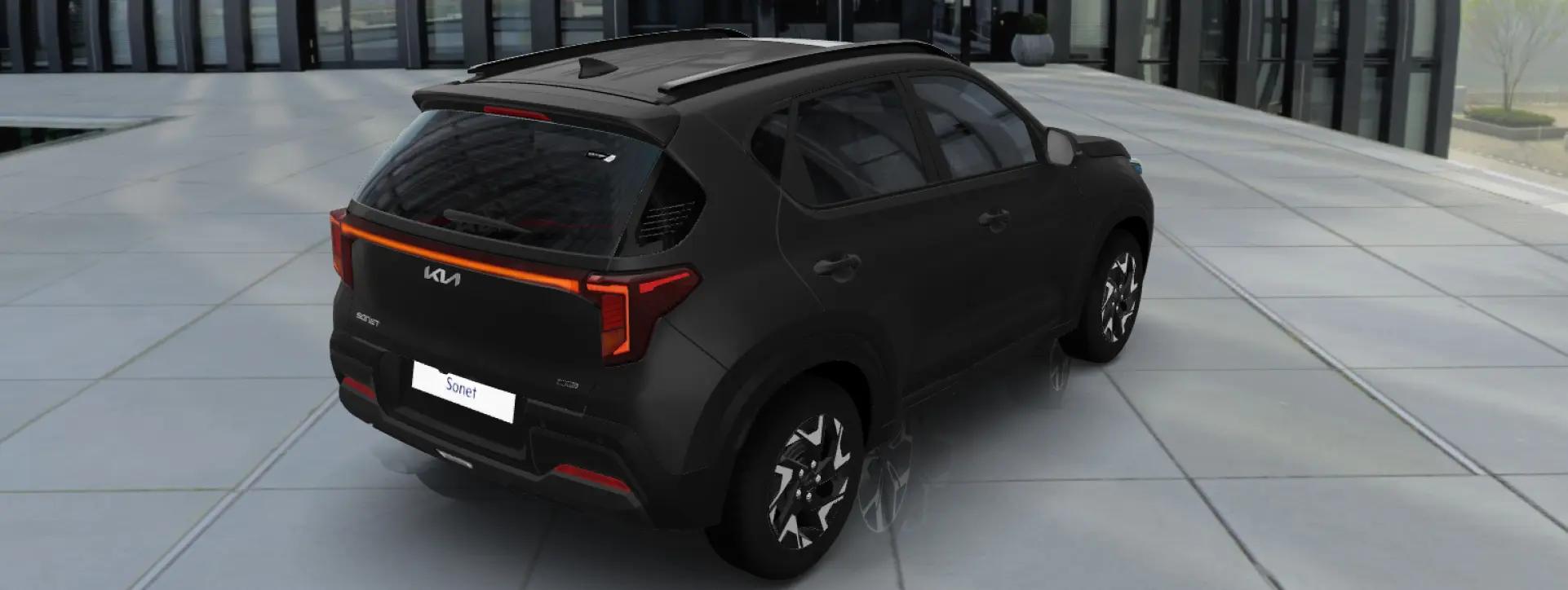 Kia Sonet Rear Right Side View