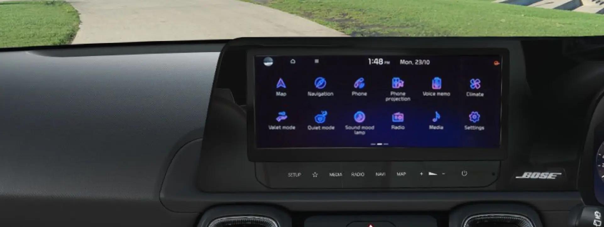 Kia Sonet Infotainment System