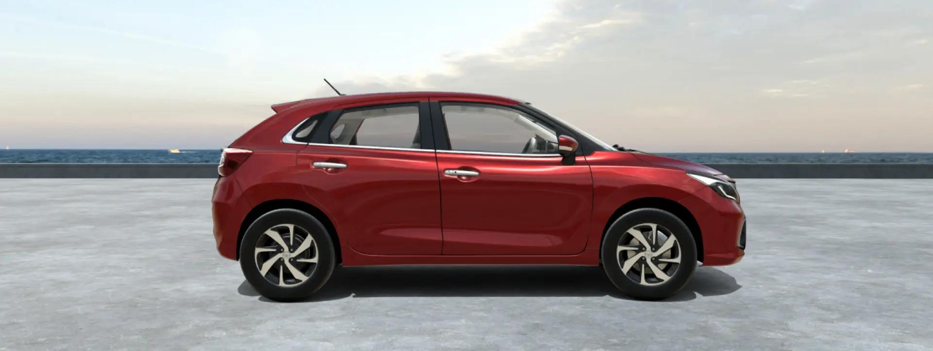 Toyota Glanza Right Side View