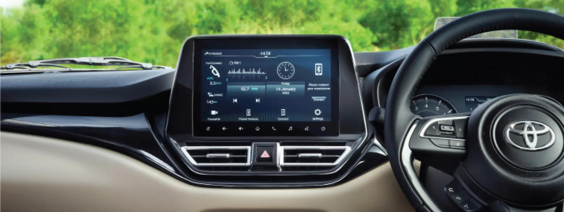 Toyota Glanza Infotainment System