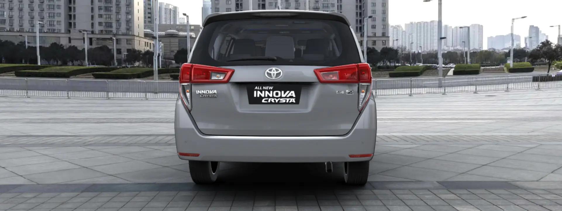 Toyota Innova Crysta Rear View