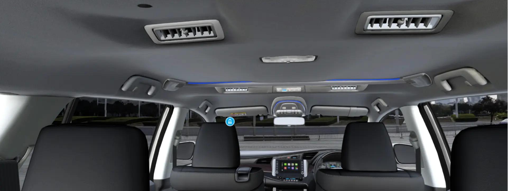 Toyota Innova Crysta Roof AC Vents