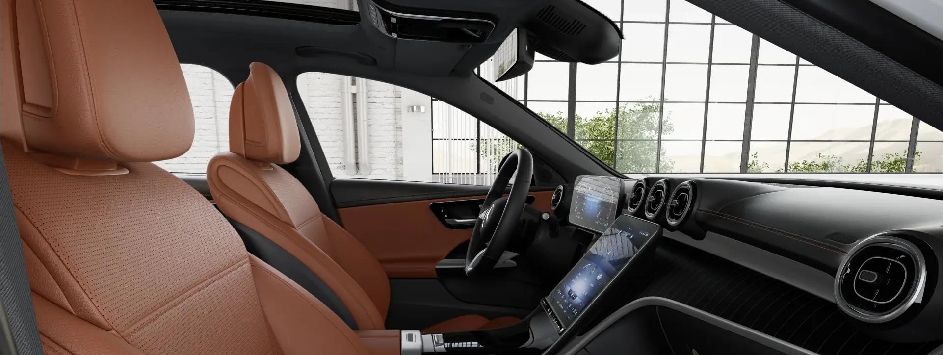 Mercedes-Benz C Class Door View Of Driver Seats