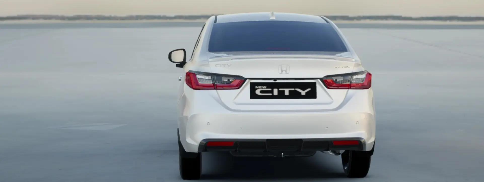 Honda City Rear View