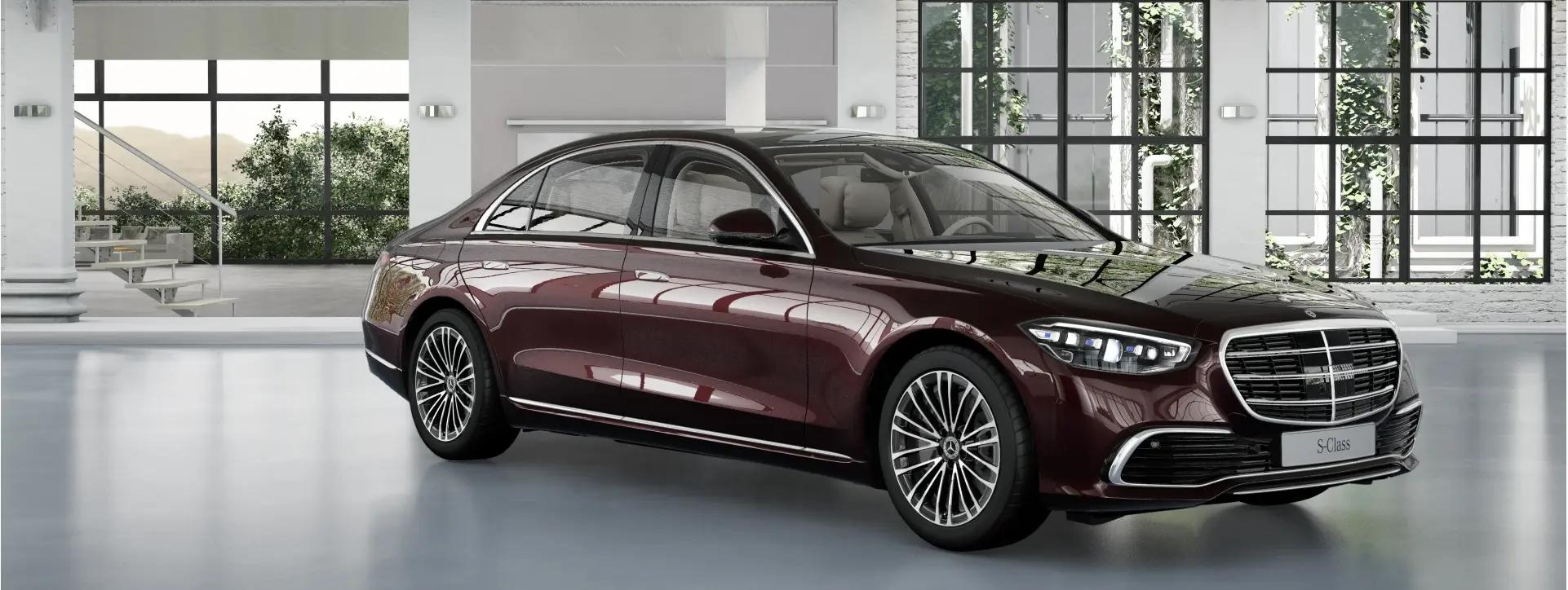 Mercedes-Benz S Class Front Right Quarter View