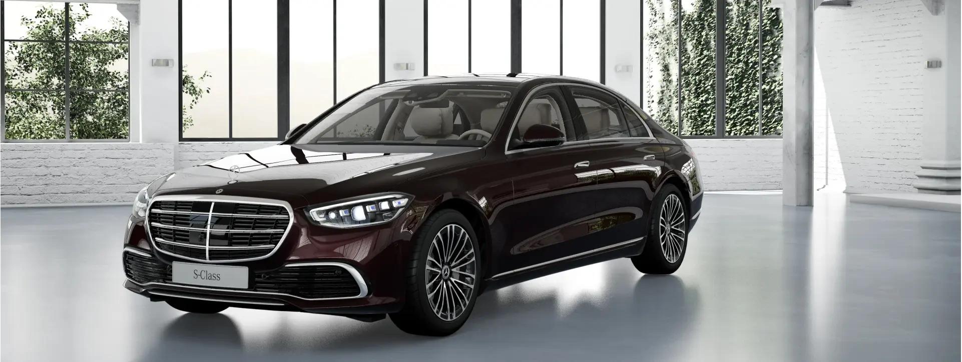 Mercedes-Benz S Class Front Left Quarter View