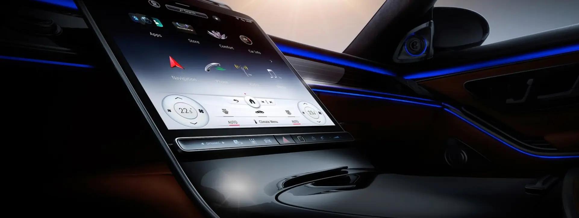 Mercedes-Benz S Class Infotainment System