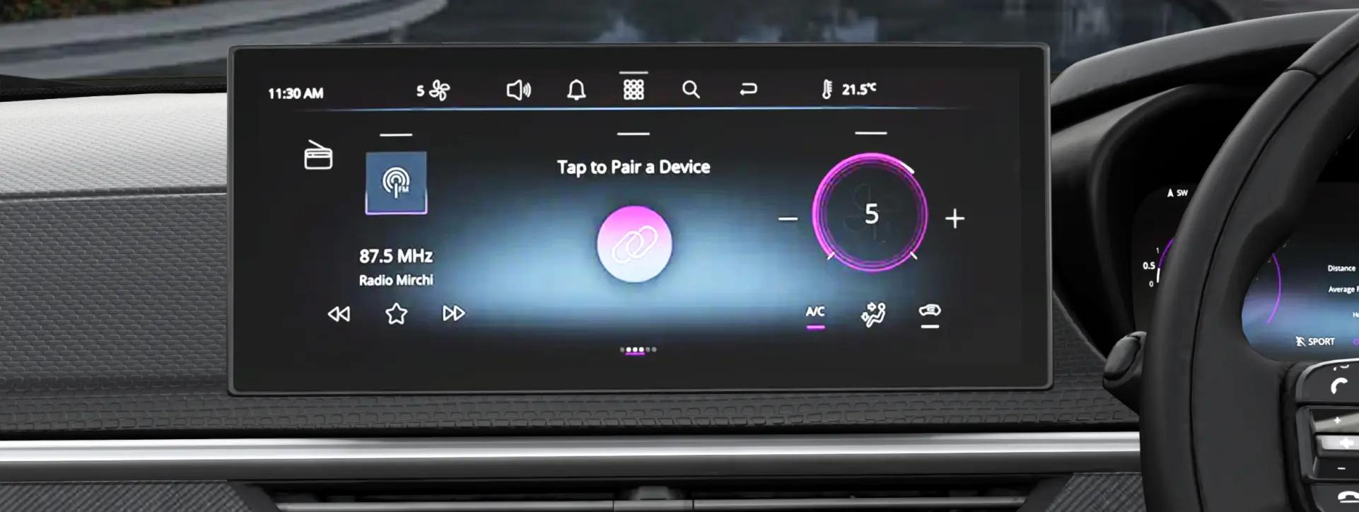 Tata Nexon Infotainment System