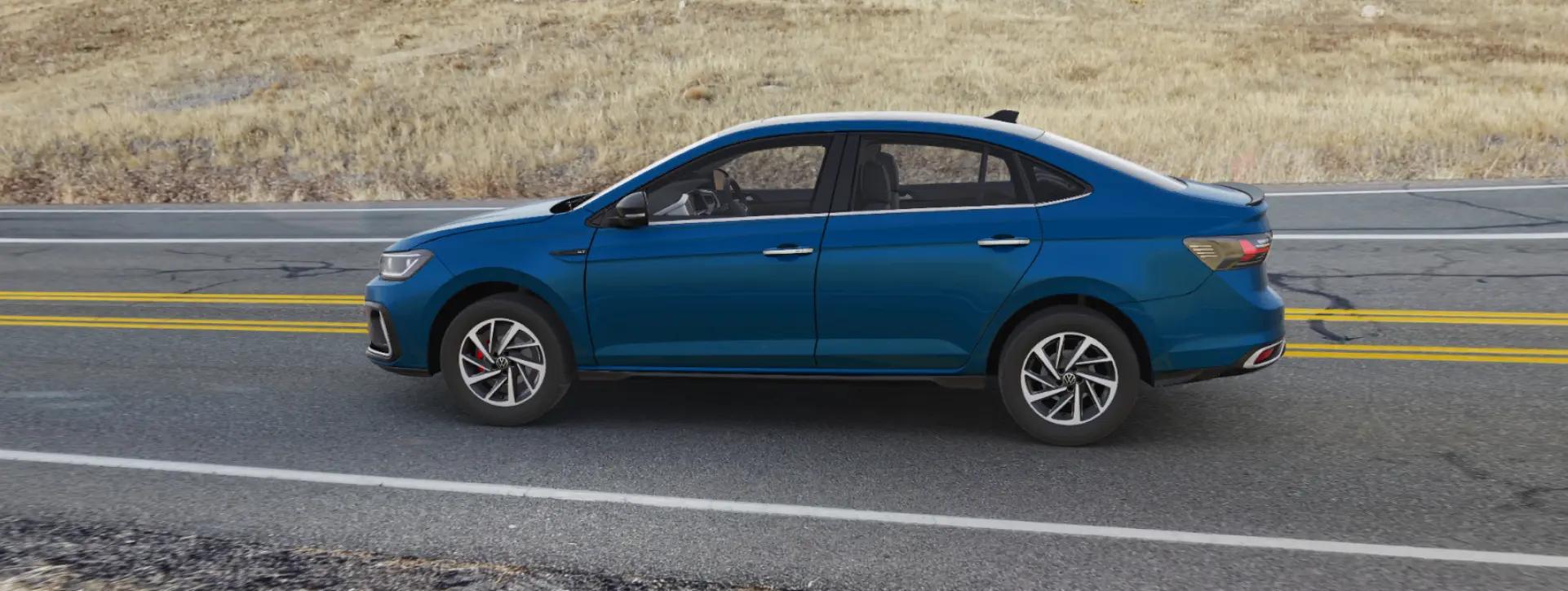 Volkswagen	Virtus Left Side View