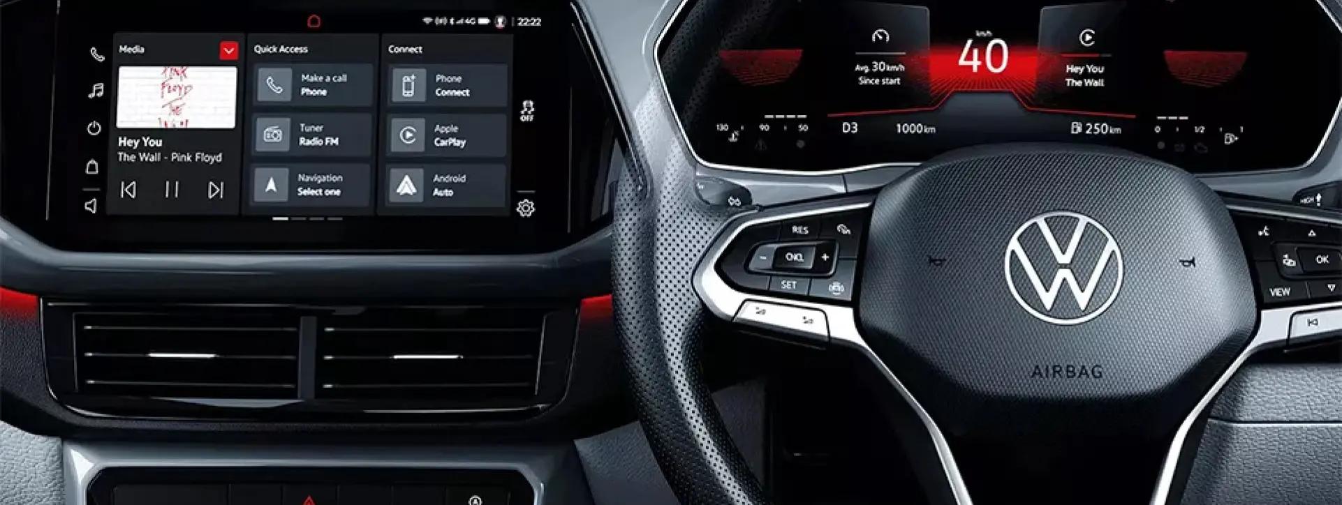 Volkswagen	Virtus Steering Wheel