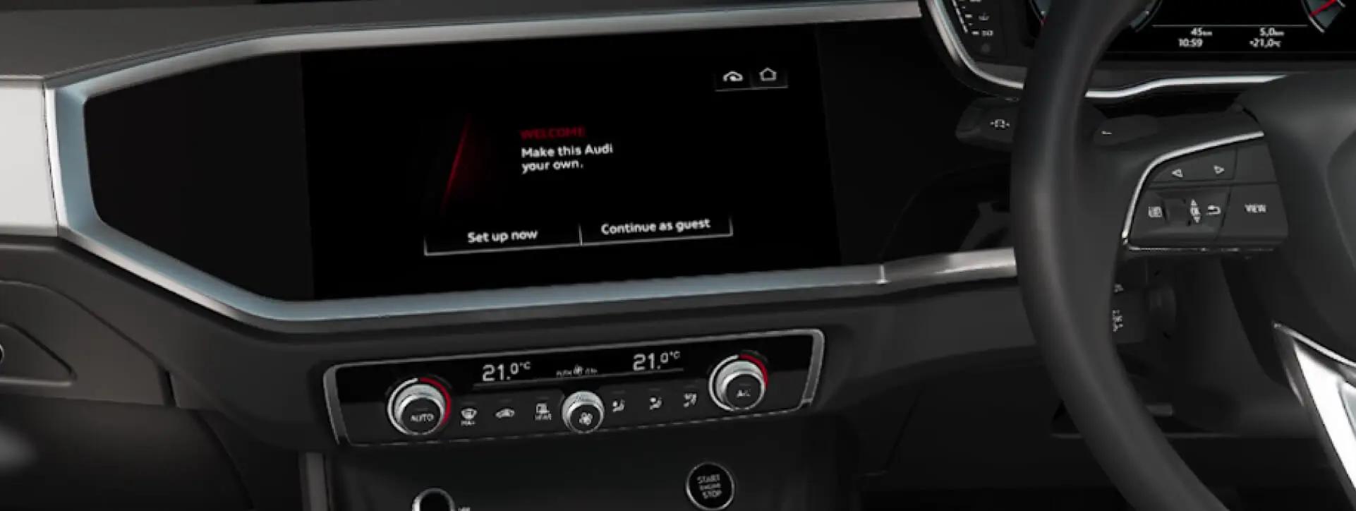 Audi Q3 Sportback Infotainment System