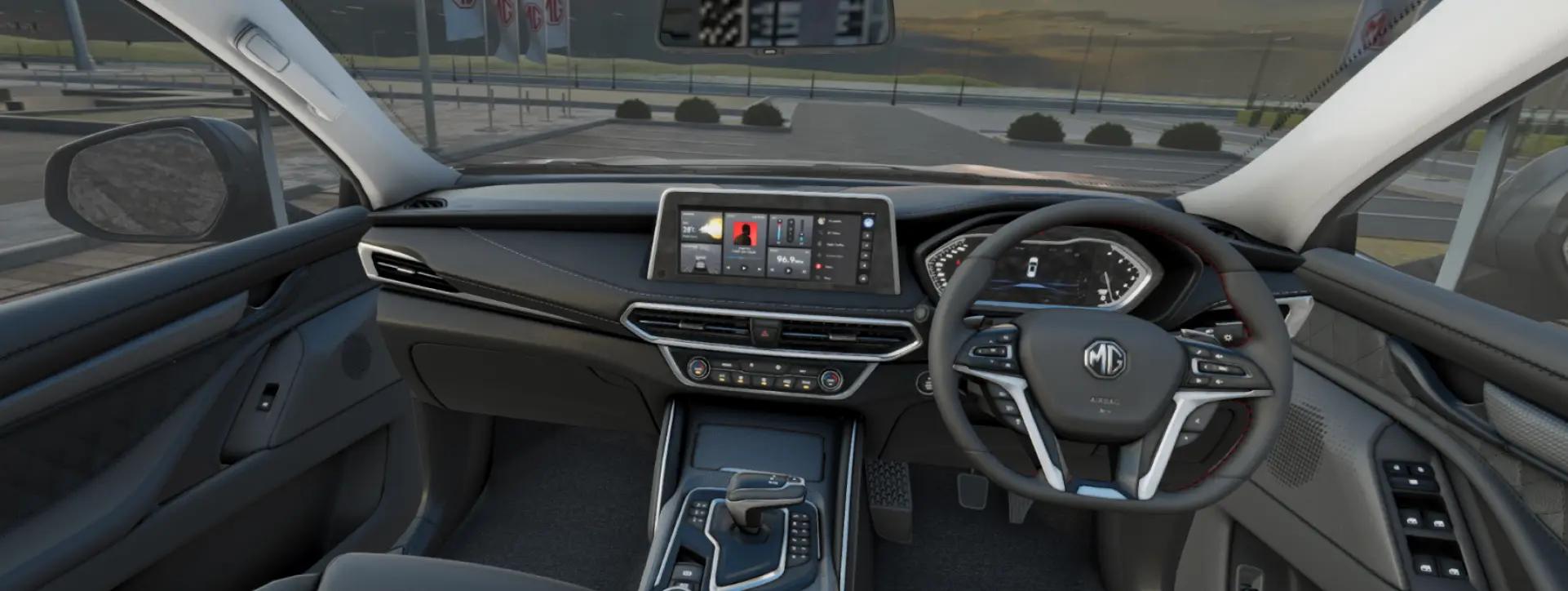 Morris Garages Gloster Left Side View Dashboard